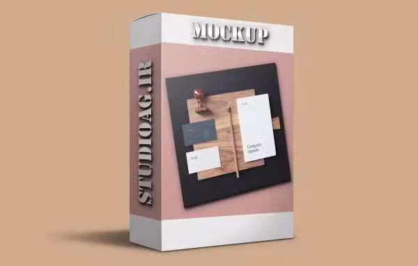 Office set mockup