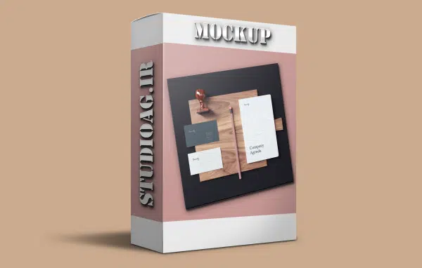 Office set mockup