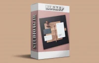 Office set mockup
