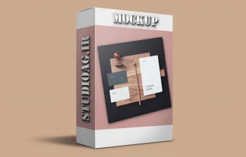 Office set mockup