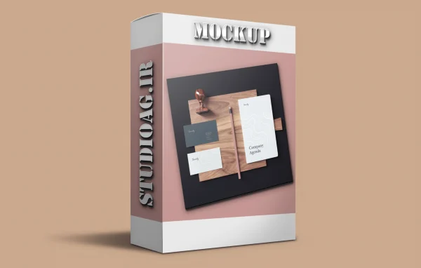 Office set mockup