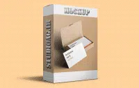 calling card mockup