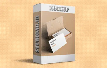 calling card mockup